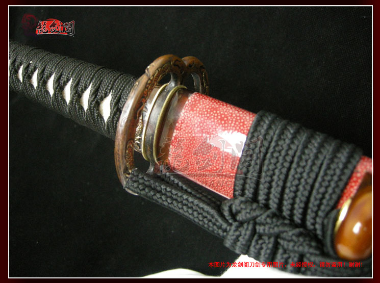 武藏拵全钢烧刃武士刀|可折卸（LJG-1072）| - 知名传统刀剑锻造品牌 
